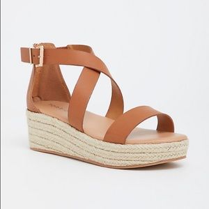 Torrid Tan Platform Sandals
